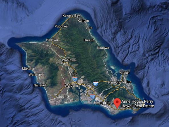 Anne Hogan Perry Honolulu Hawaii Map 3
