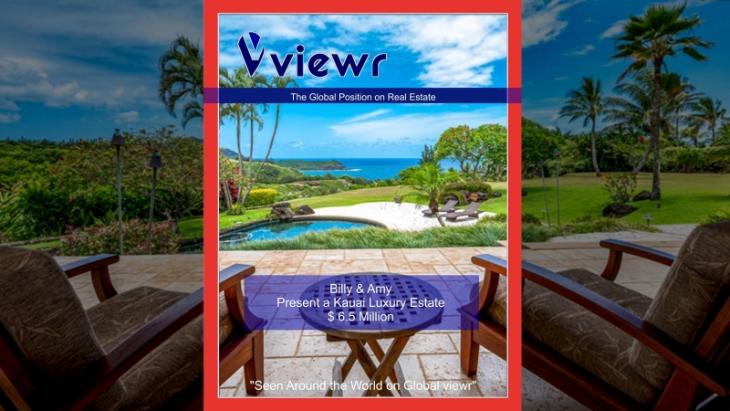 Billy and Amy Kauai Hawaii Real Estate on Global viewr Magazine